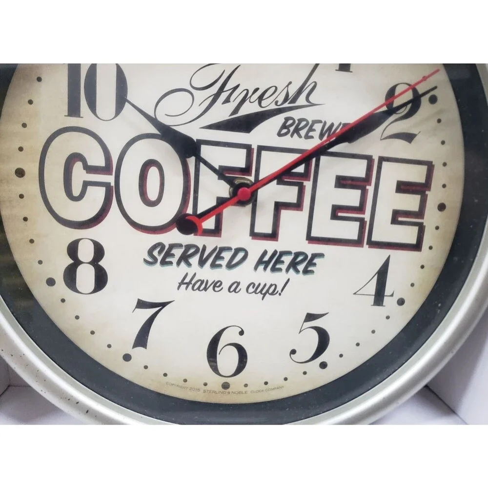 Plastic Wall Clock, 10